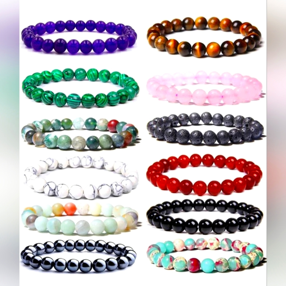 Gemstone bracelets - Picture 2 of 4
